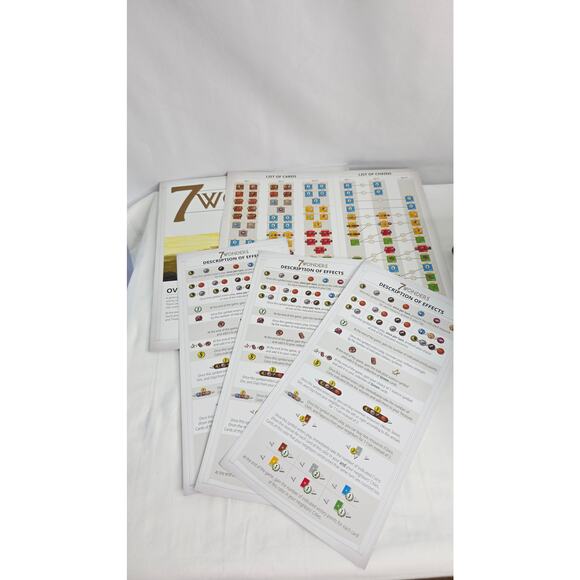 7 Wonders Board Game New Edition Strategy Game for Kids and Adults 3-7 Players - Picture 8 of 16